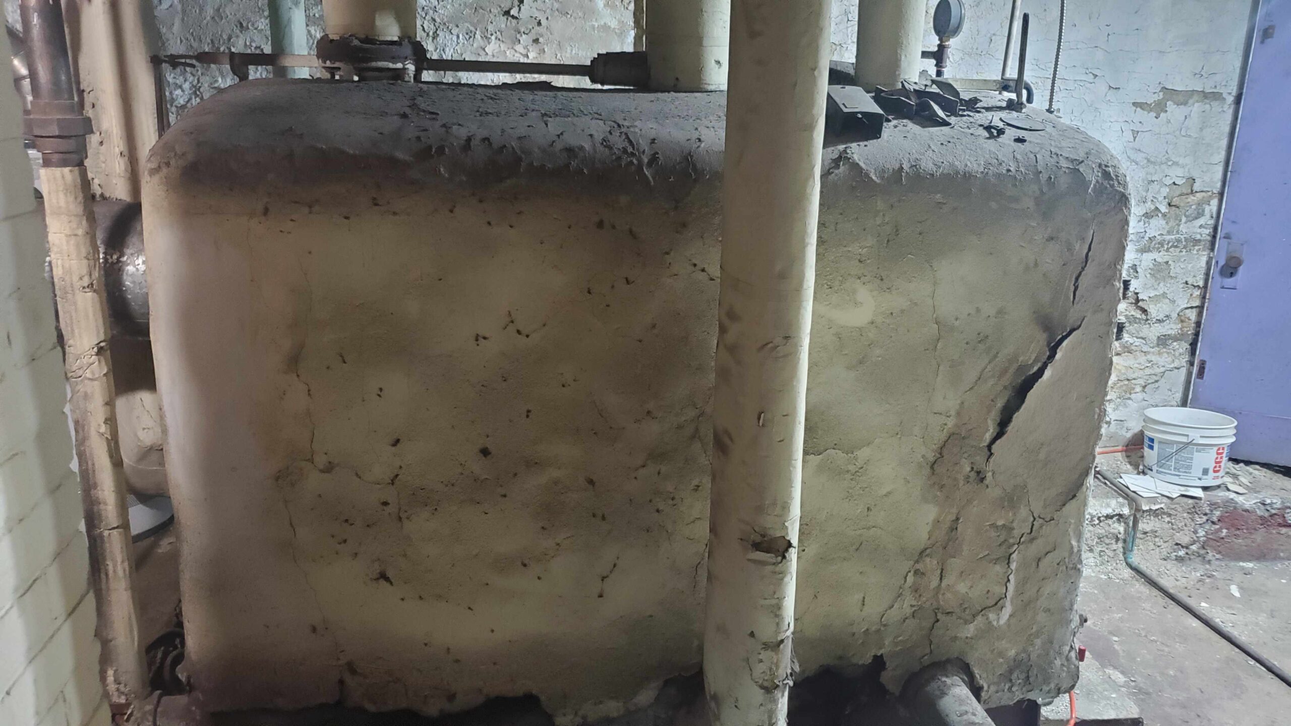 insulated boiler:tank